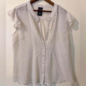 Covington shear polka dot shirt, excellent condition, size XL